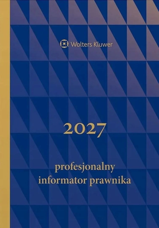 Profesjonalny Informator Prawnika 2027 granat B5