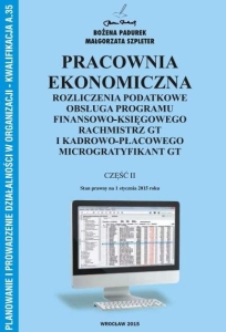 Pracownia Ekonomiczna cz.II Rozliczenia podatkowe