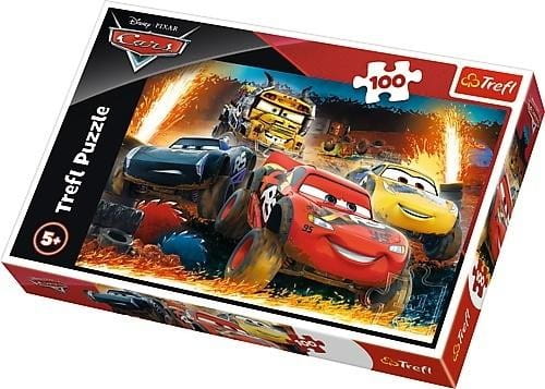 Puzzle 100 Ekstremalny wyścig Auta 3 TREFL