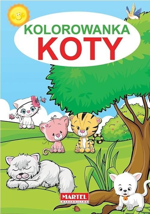 Kolorowanka. Koty