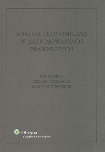 Analiza ekonomiczna w zastosowaniach prawniczych