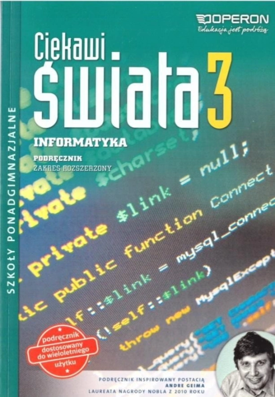 Informatyka LO 3 Ciekawi świata podr. ZR OPERON