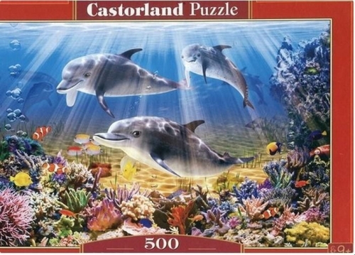Puzzle 500 Dolphins Underwater CASTOR