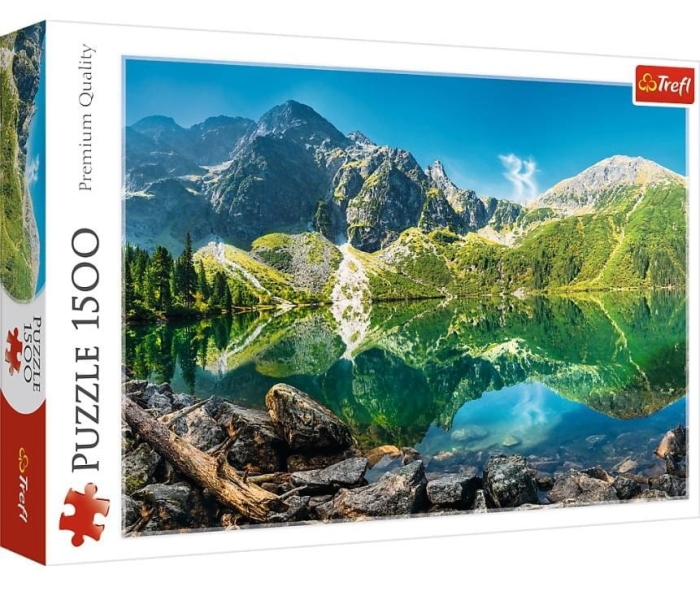 Puzzle 1500 Jezioro Oeschinen TREFL