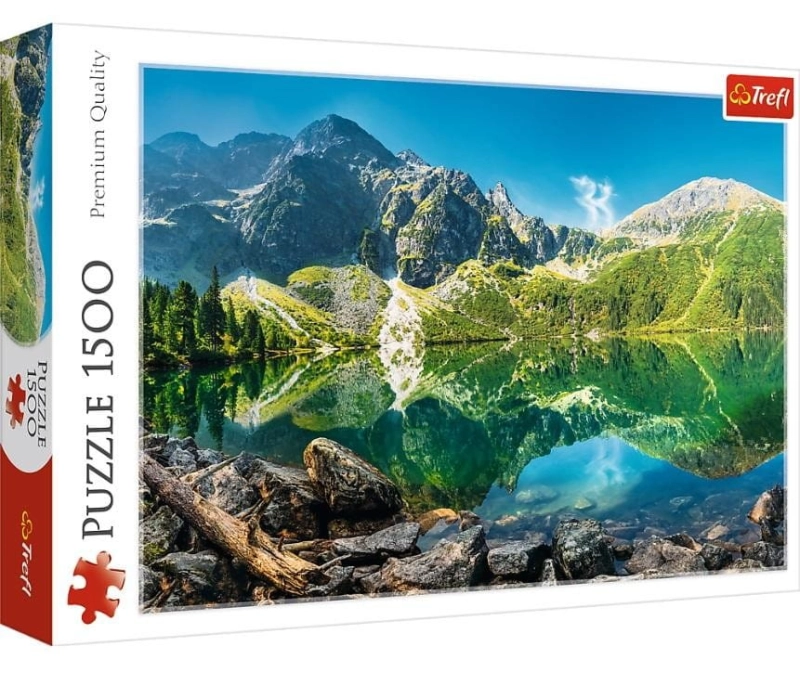 Puzzle 1500 Jezioro Oeschinen TREFL