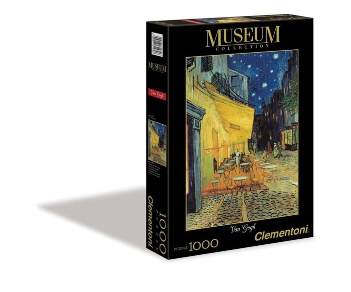 Puzzle 1000 Museum Taras kawiarni w nocy