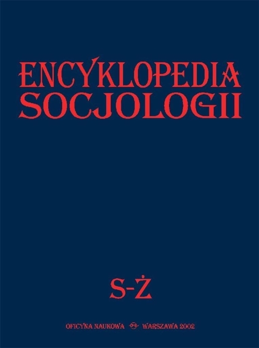 Encyklopedia socjologii T.4 S-Ż