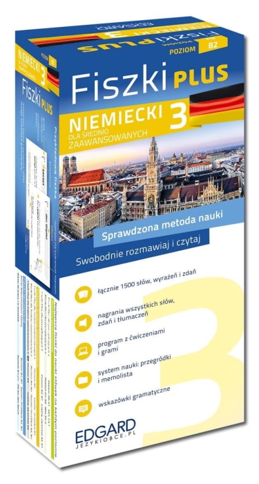 Niemiecki Fiszki PLUS dla średnio zaawansowanych 3
