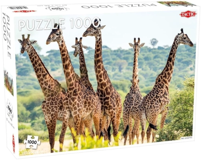 Puzzle 1000 Żyrafy