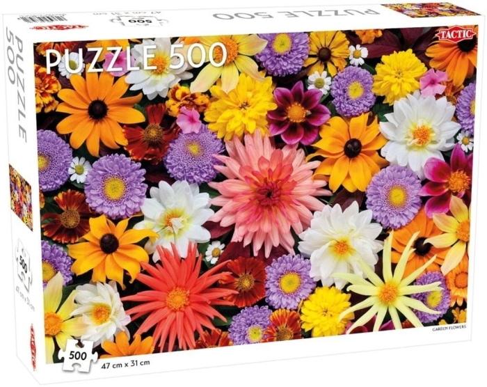 Puzzle 500 Garden Flowers