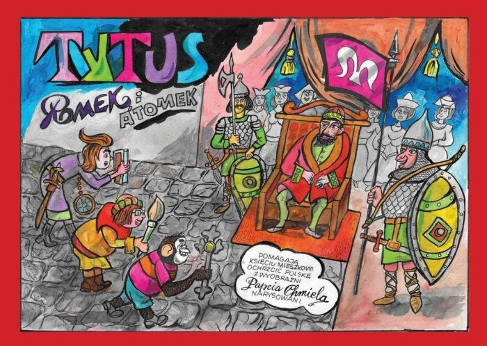Tytus, Romek i A`Tomek pomagają księciu...