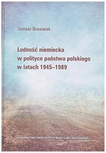 Ludność niemiecka w polityce państwa polskiego...