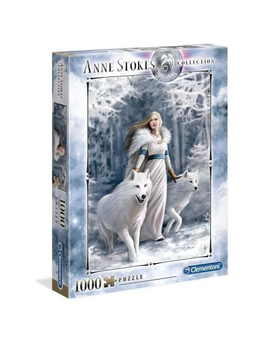 Puzzle 1000 Anne Stokes Collection Winter Guardian