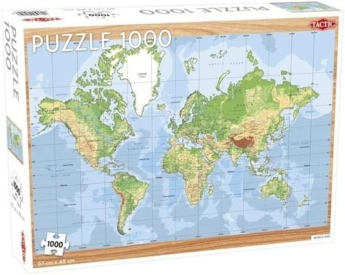 Puzzle 1000 World Map