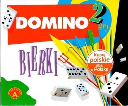 2w1 Domino + Bierki ALEX