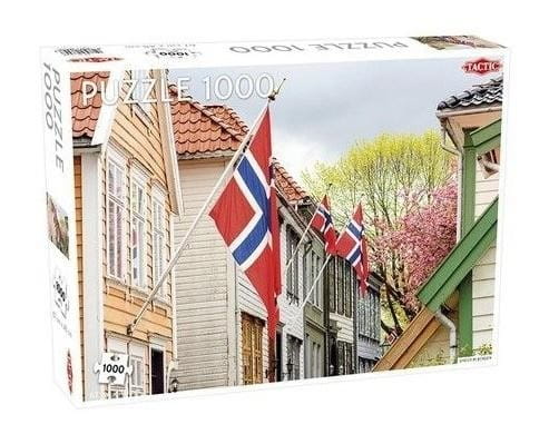 Puzzle 1000 Street in Bergen