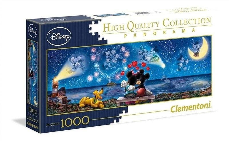 Puzzle 1000 Panorama Mickey &amp; Minnie