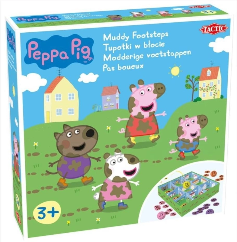 Tupotki w błocie Peppa Pig