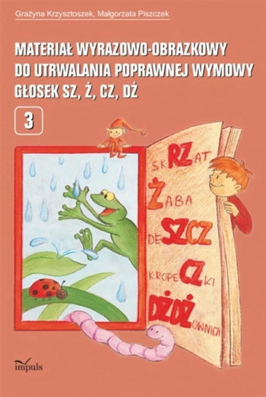 Materiał wyraz.-obraz. do utrwal. gołosek sz, ż, c