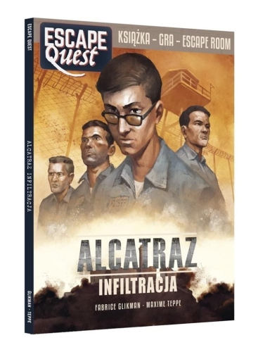 Escape Quest. Alcatraz. Książka do gry