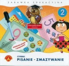Pisanie zmazywanie 2 Cyferki ALEX