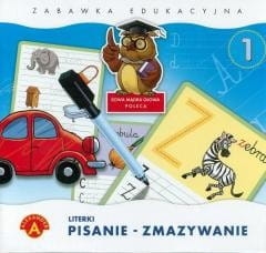 Pisanie zmazywanie 1 Literki ALEX