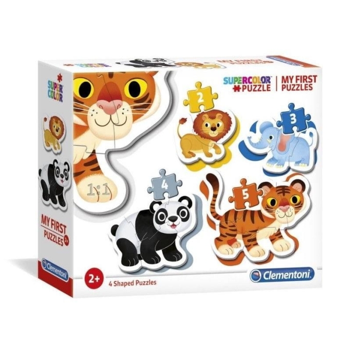 Moje Pierwsze Puzzle Wild animals