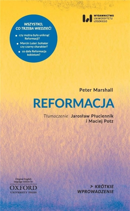 Reformacja. Krótkie wprowadzenie 19