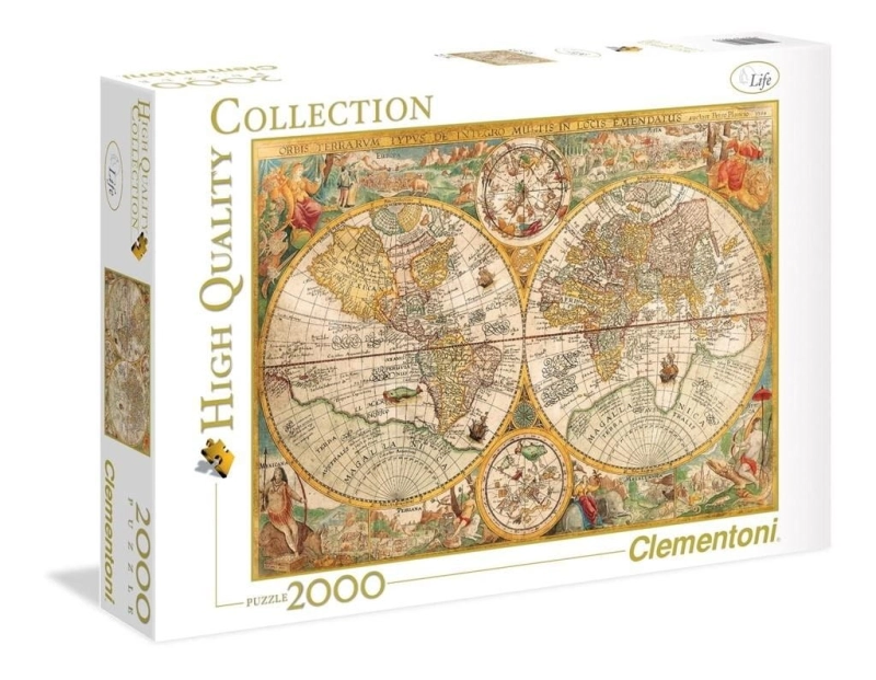 Puzzle 2000 HQ Ancient Map