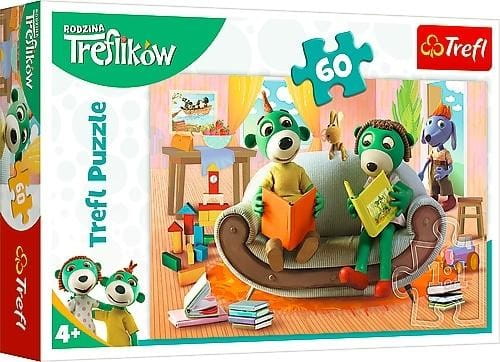 Puzzle 60 - Wspólne czytanie bajek Trefliki TREFL