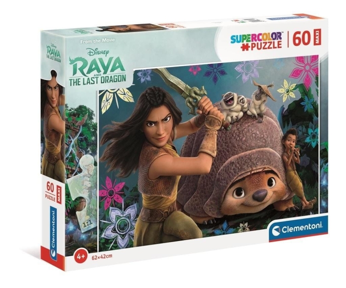 Puzzle 60 Maxi Super Kolor Raya &amp; The Last Dragon